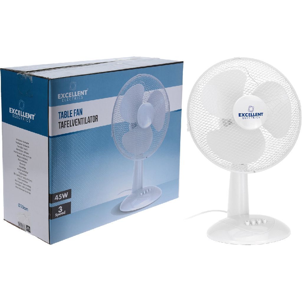 Ausgezeichneter Elektriktisch Ventilator 30 cm 45W