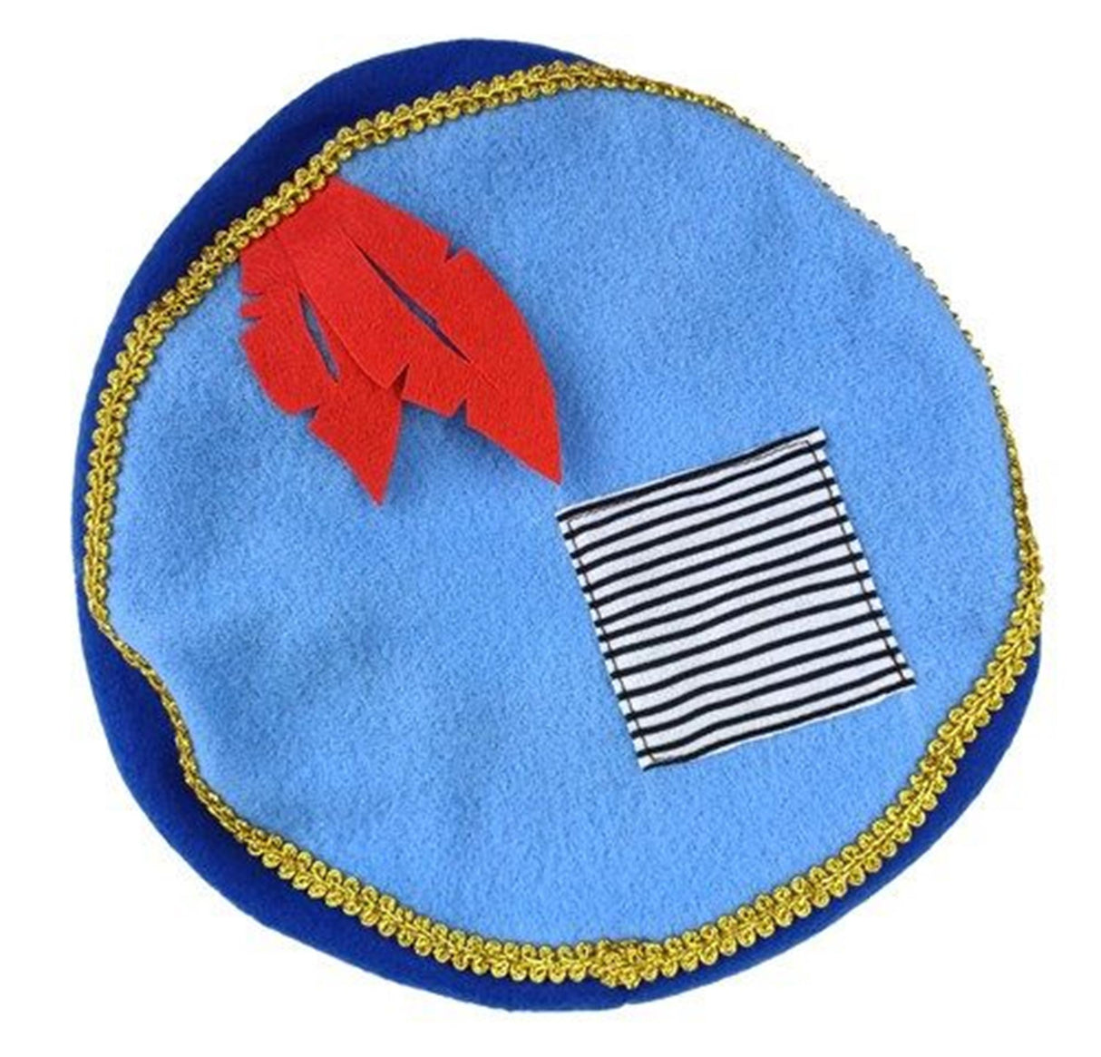 Haza witbeard luxe piet beret saint co. Stoff 24x24cm