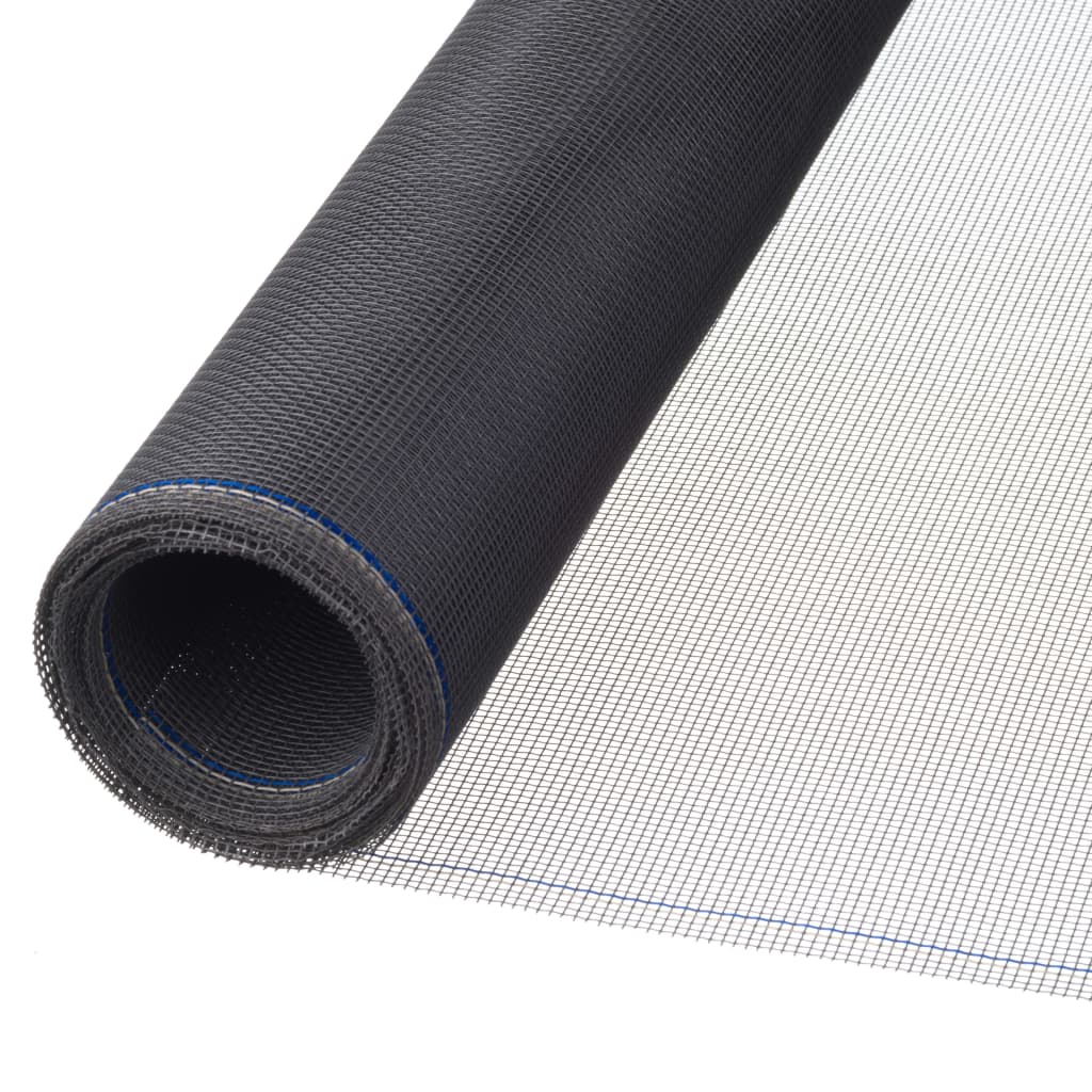 Nature mosquito net 1x3 m fiber optic black