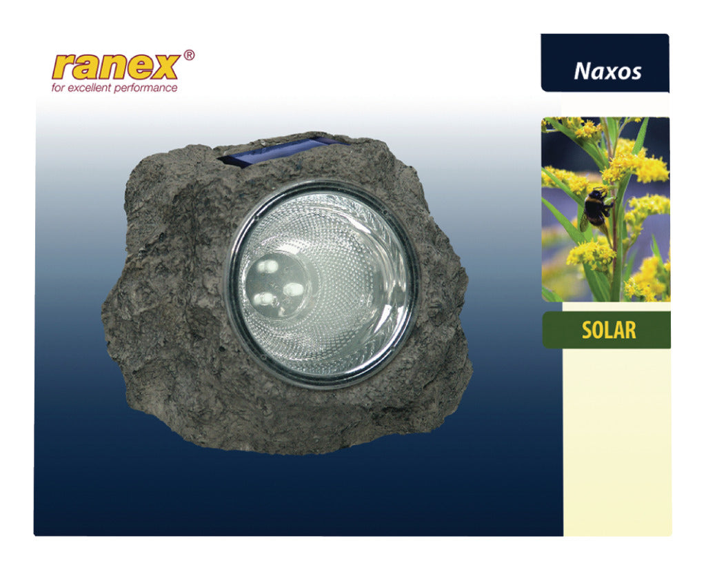 Ranex ra-5000154 lampada solare da giardino 3 LED