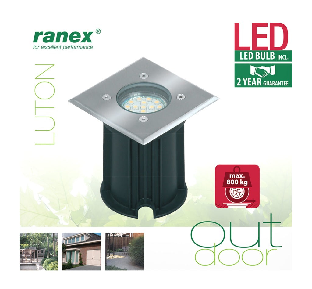 Ranex ra-0158620 led ground spot 3 w 230 lm 3000 k