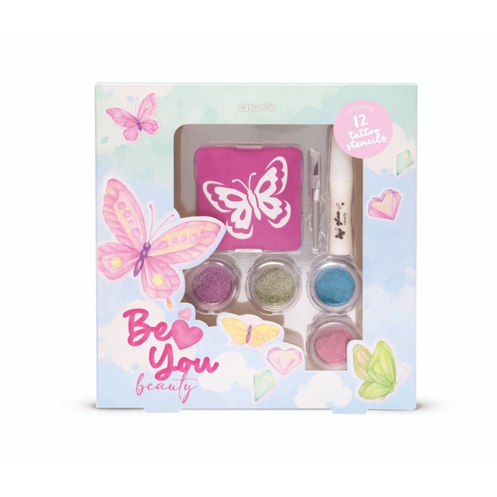 Casual be you tattoo set