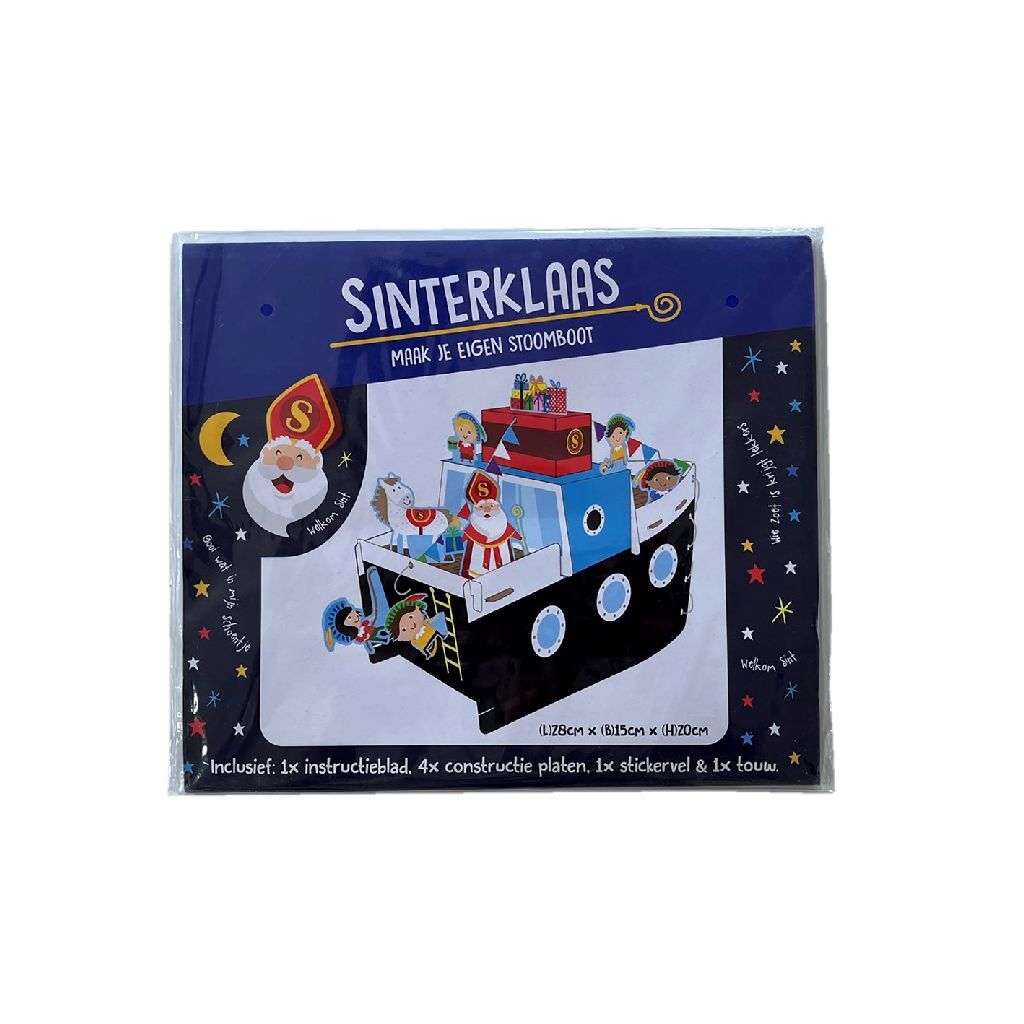 Sinterklaas baut Ihr eigenes Dampfschiff