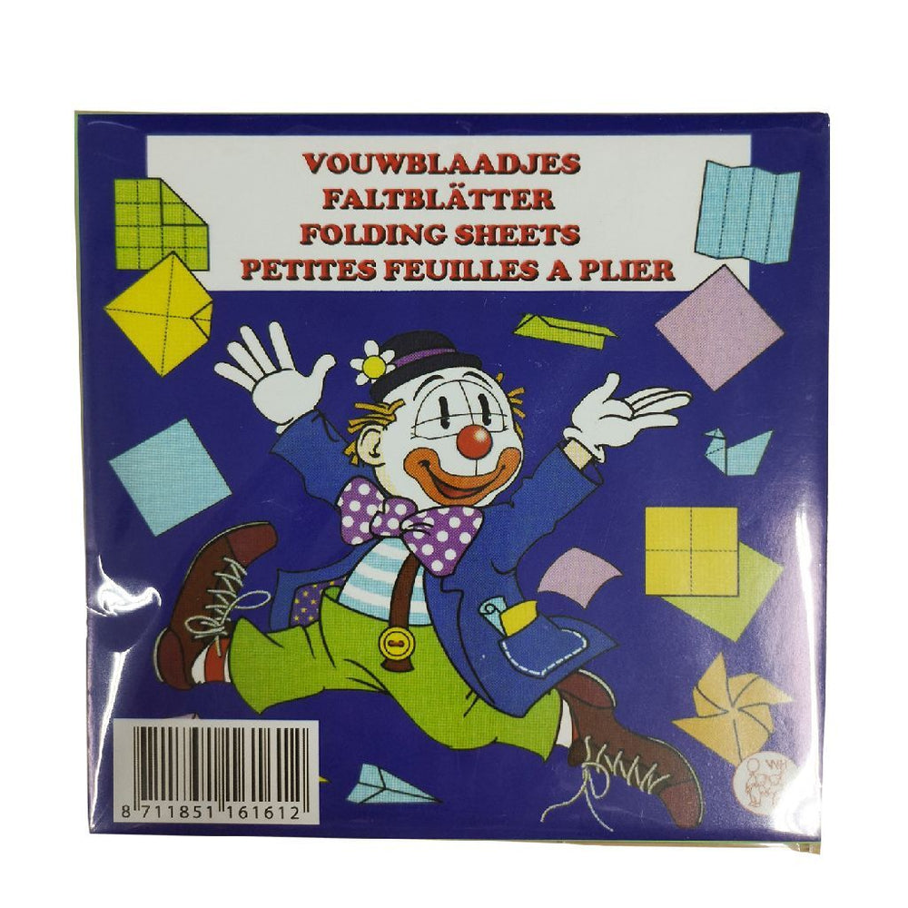 Hell faarweg Klappblieder, 16x16cm