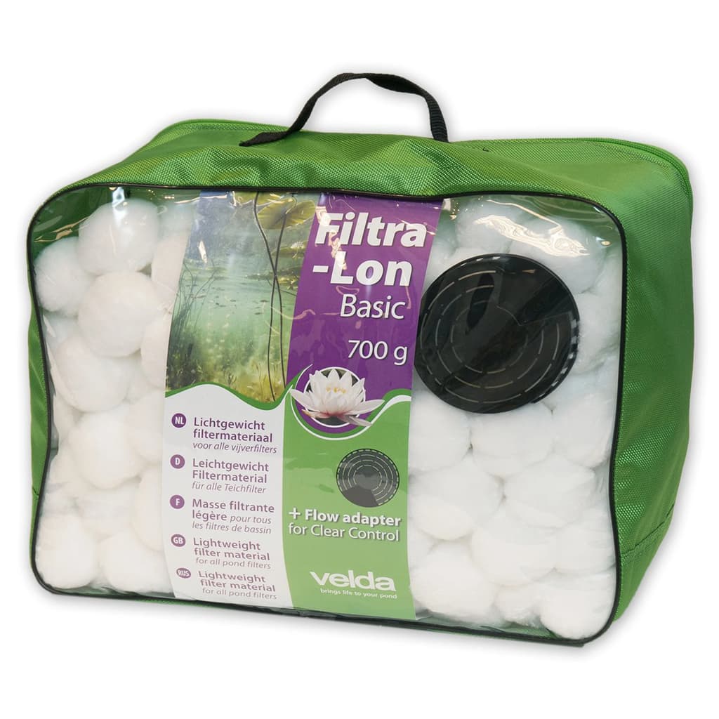 Velda Velda Pond suodatinmateriaali Filtra-Lon Basic 700 g valkoinen