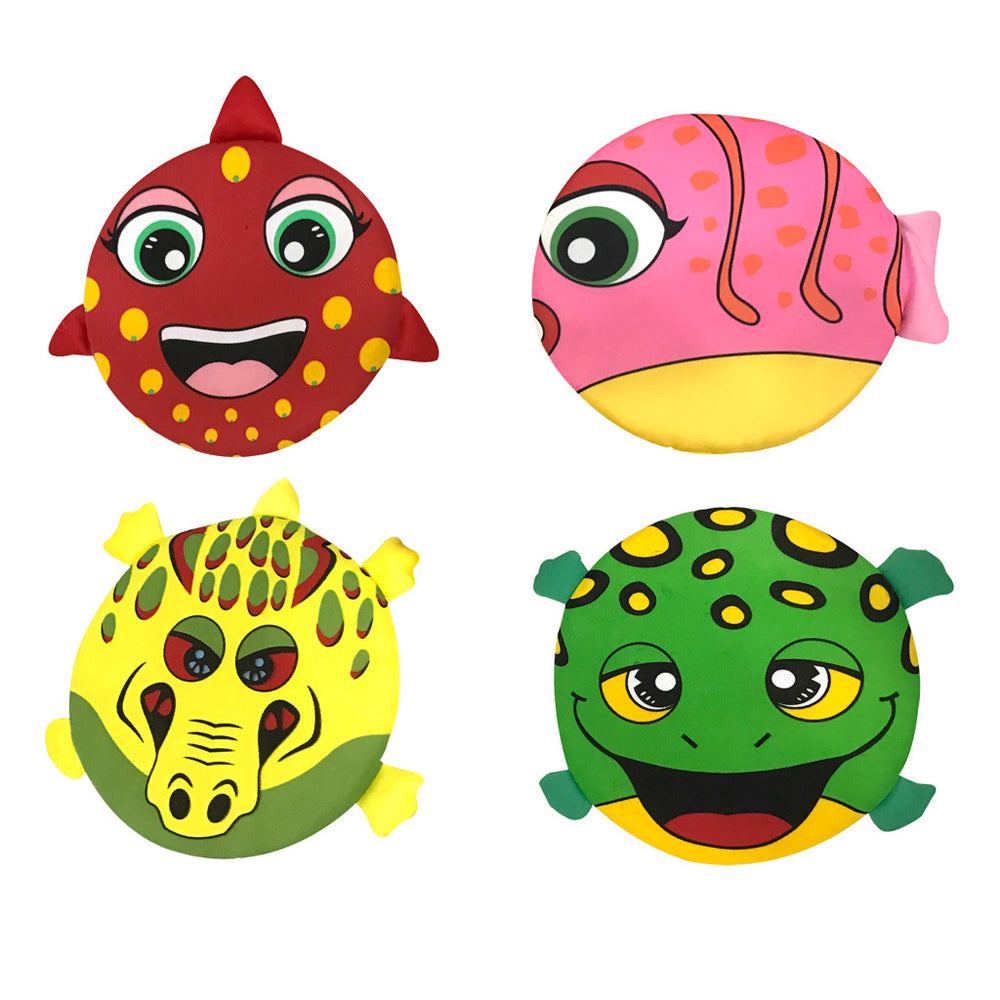 Verano splash frisbee animal 4 culo.