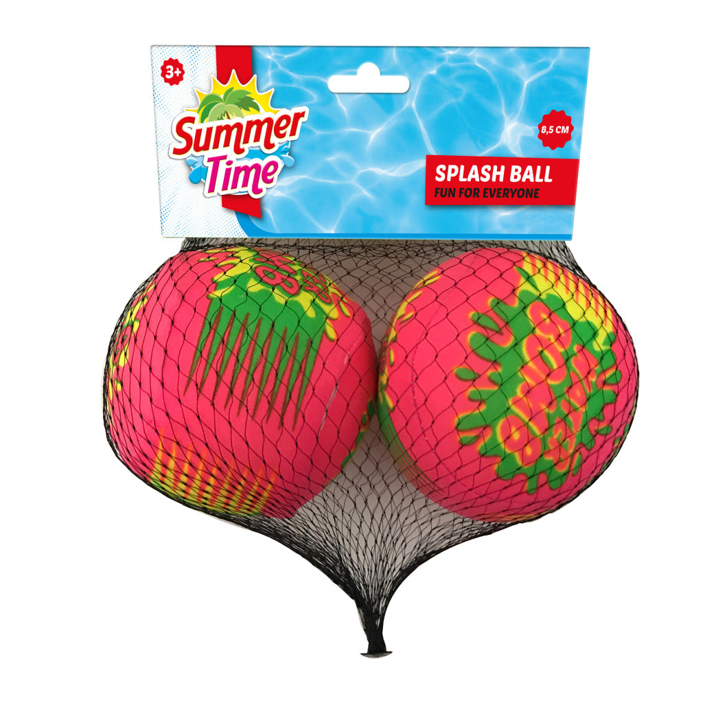 Bolas de chapoteo de verano 8,5 cm 2 piezas
