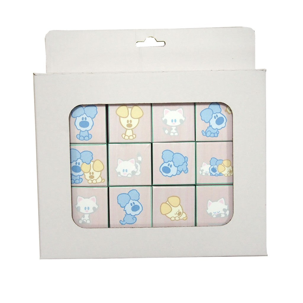 Woezel und Pip And Pip Holzklötze 12-teilig