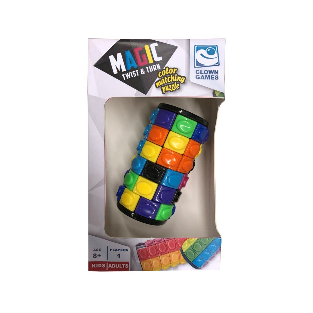 Van der Meulen clown magic puzzle twist turn sliding puzzle
