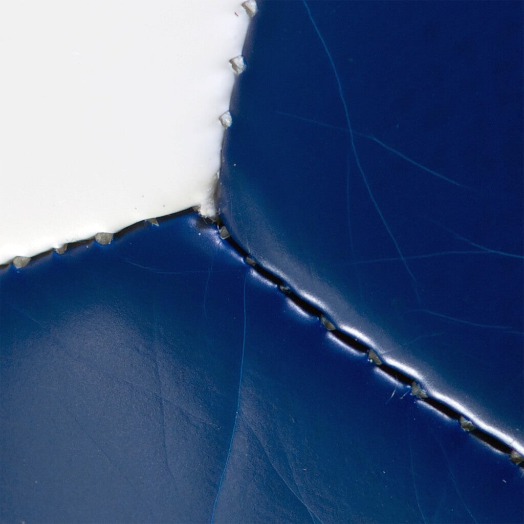 Sportx official volleybal 22 cm wit geel blauw