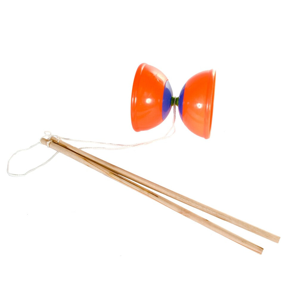 Summertime diabolo orange blue