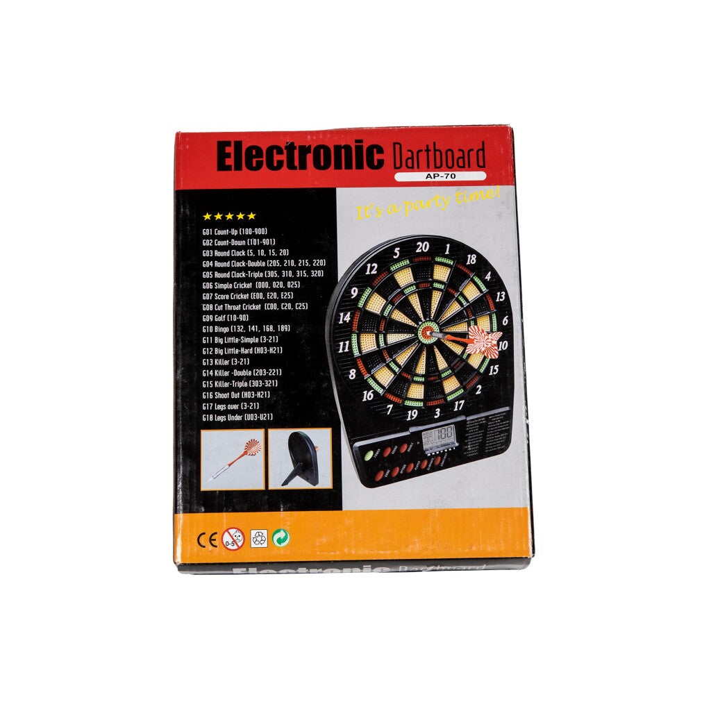 Grundläggande Mini Electronic Dartboard + 4 Darts
