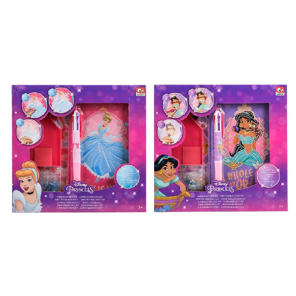 Diario de pintura de diamantes de princesas de Disney