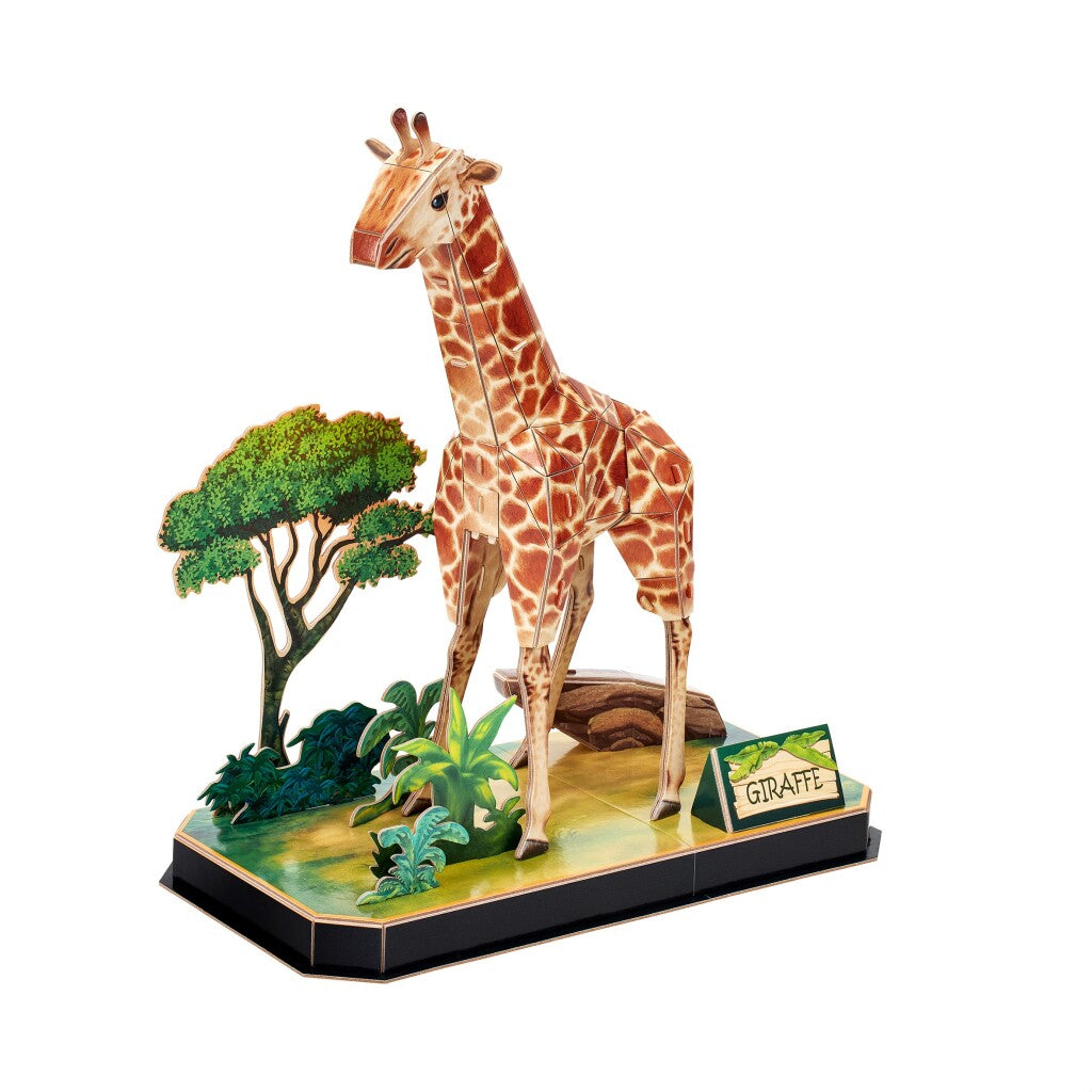 Kubikfun 3D -Puzzle -Giraffe 43 Teile
