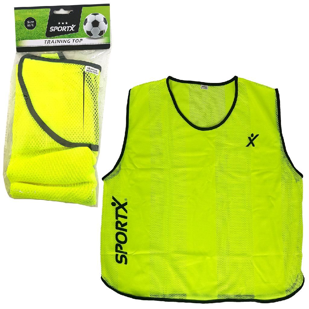 Gilet da allenamento Sportx ml giallo