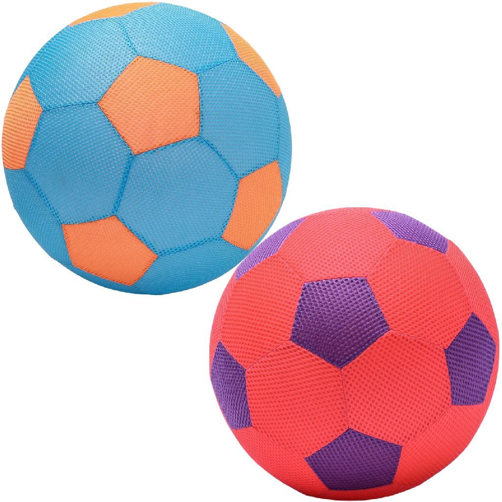Summertime mesh ball 38 cm assorti