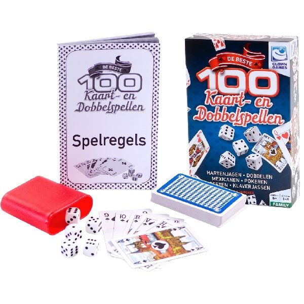 Jogos de palhaço 100 jogos de cartão e dados