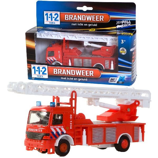 112 112 Feuerwehr + Licht + Ton 15cm