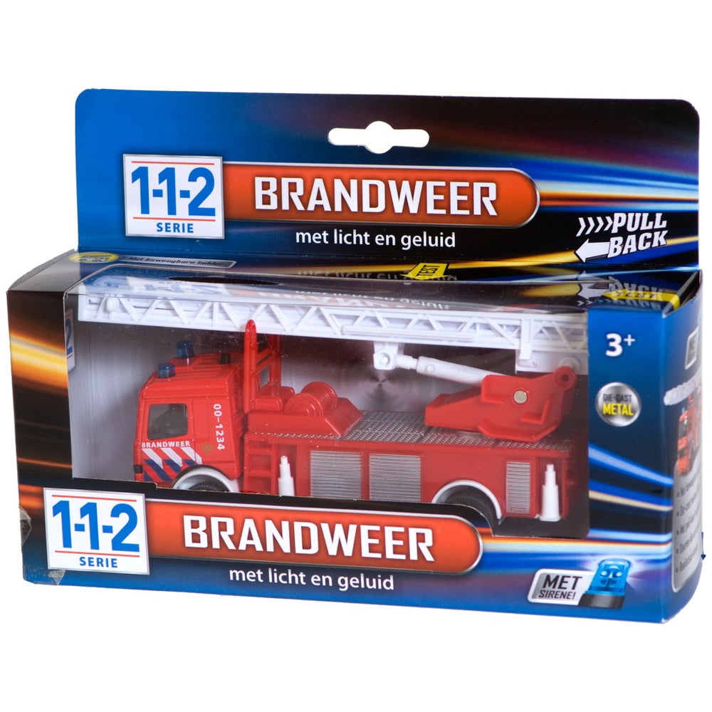 112 112 Feuerwehr + Licht + Ton 15cm