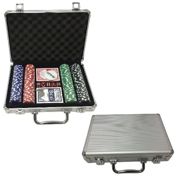Clown Games Poker sat i aluminiumssag
