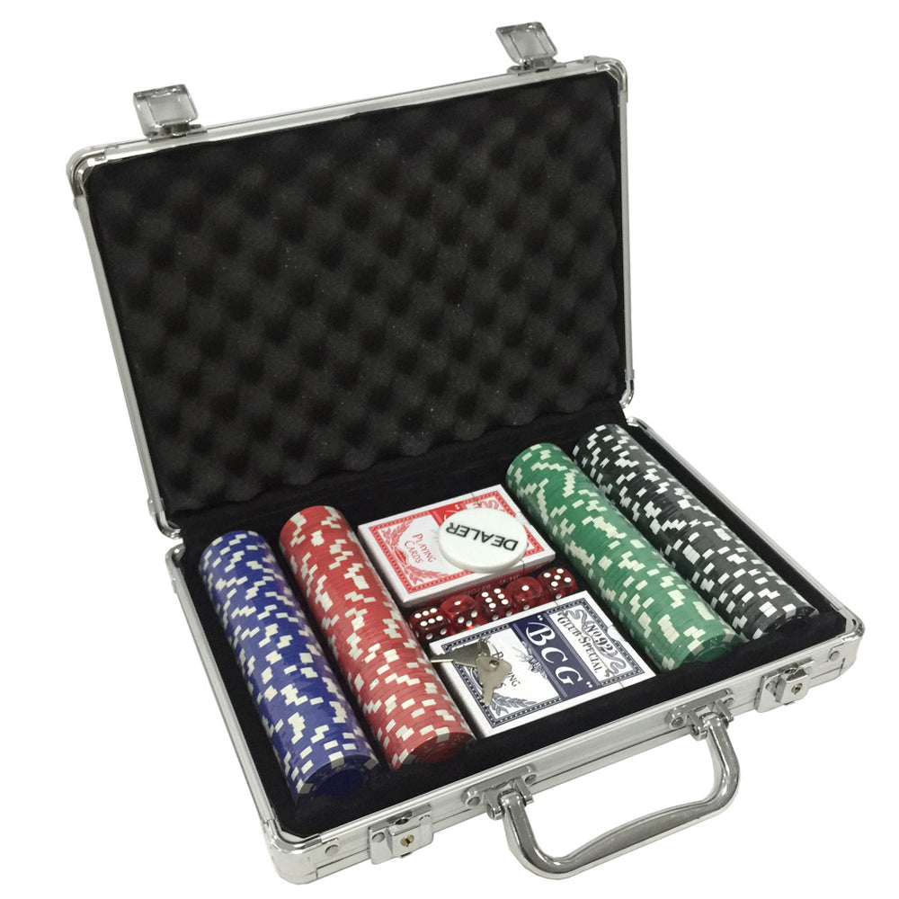 Clown Games Poker sat i aluminiumssag