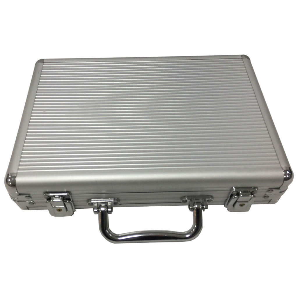 Clownspel pokerset i aluminiumfodral