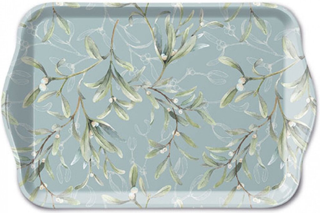 Ambiente Ambiente Tray Melamine Mistletoe All Over