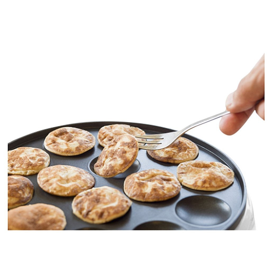 Bestron apfm700w poffertjes aparat 800w bela črna
