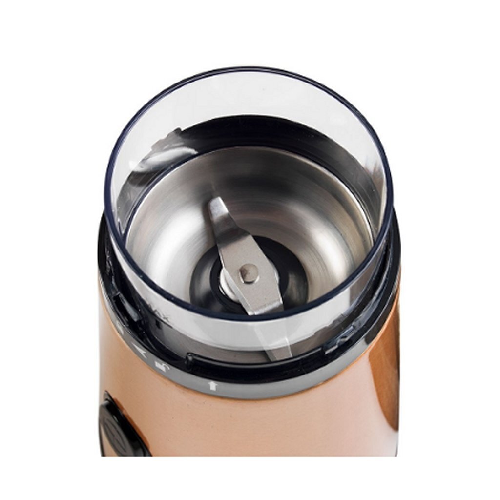 Bestron acg1000co electric coffee grinder copper