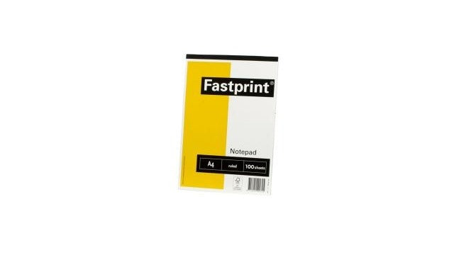 Blocco note basic fastprint a4 100 fogli 70 grammi