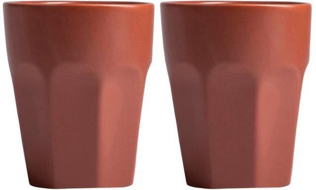 Taza Gusta tara 2 piezas loza ø 7,5cm x 9,5cm