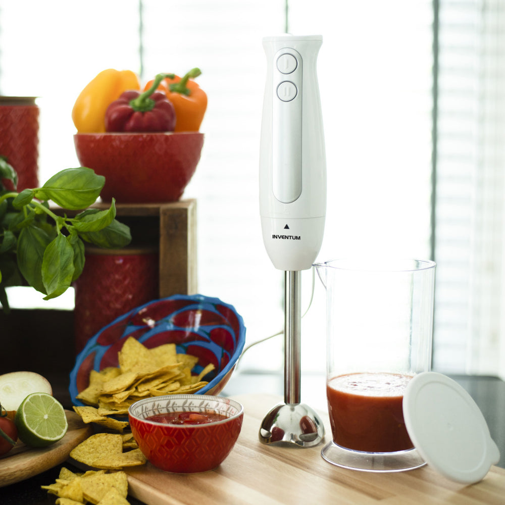 Inventum mx201s hand blender set 400w stainless steel white