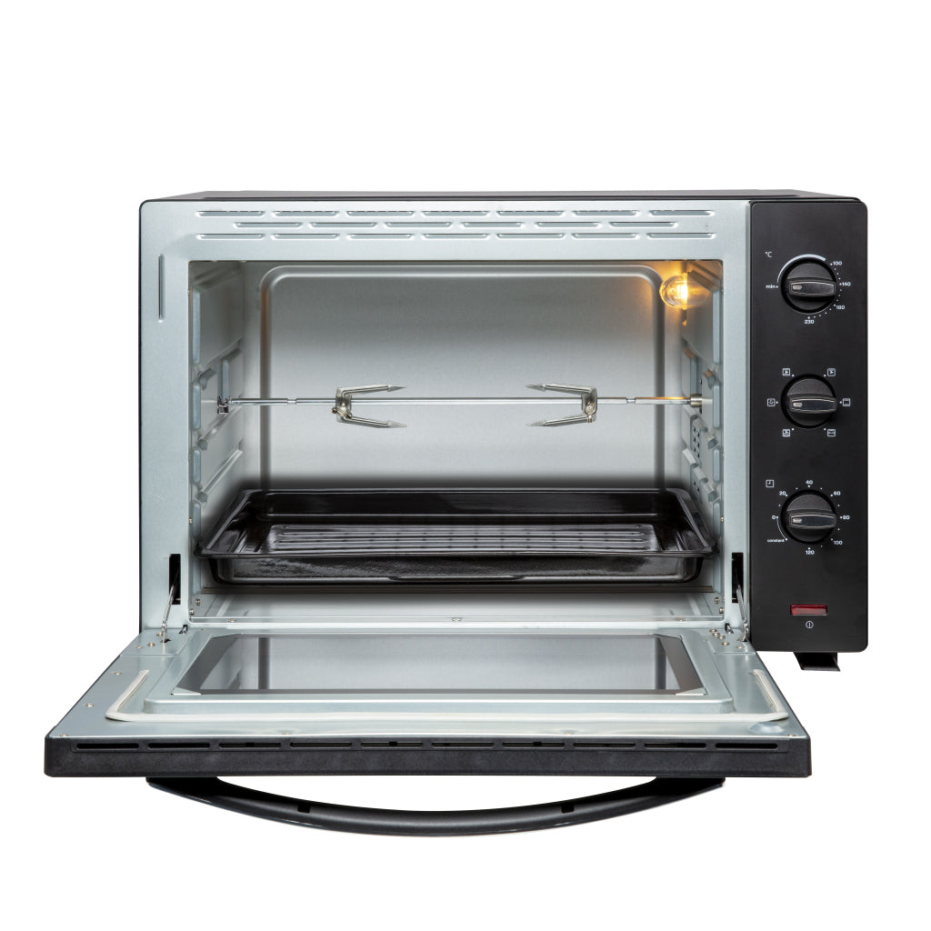 Inventum ov607b freestanding oven 60l 2000w black silver