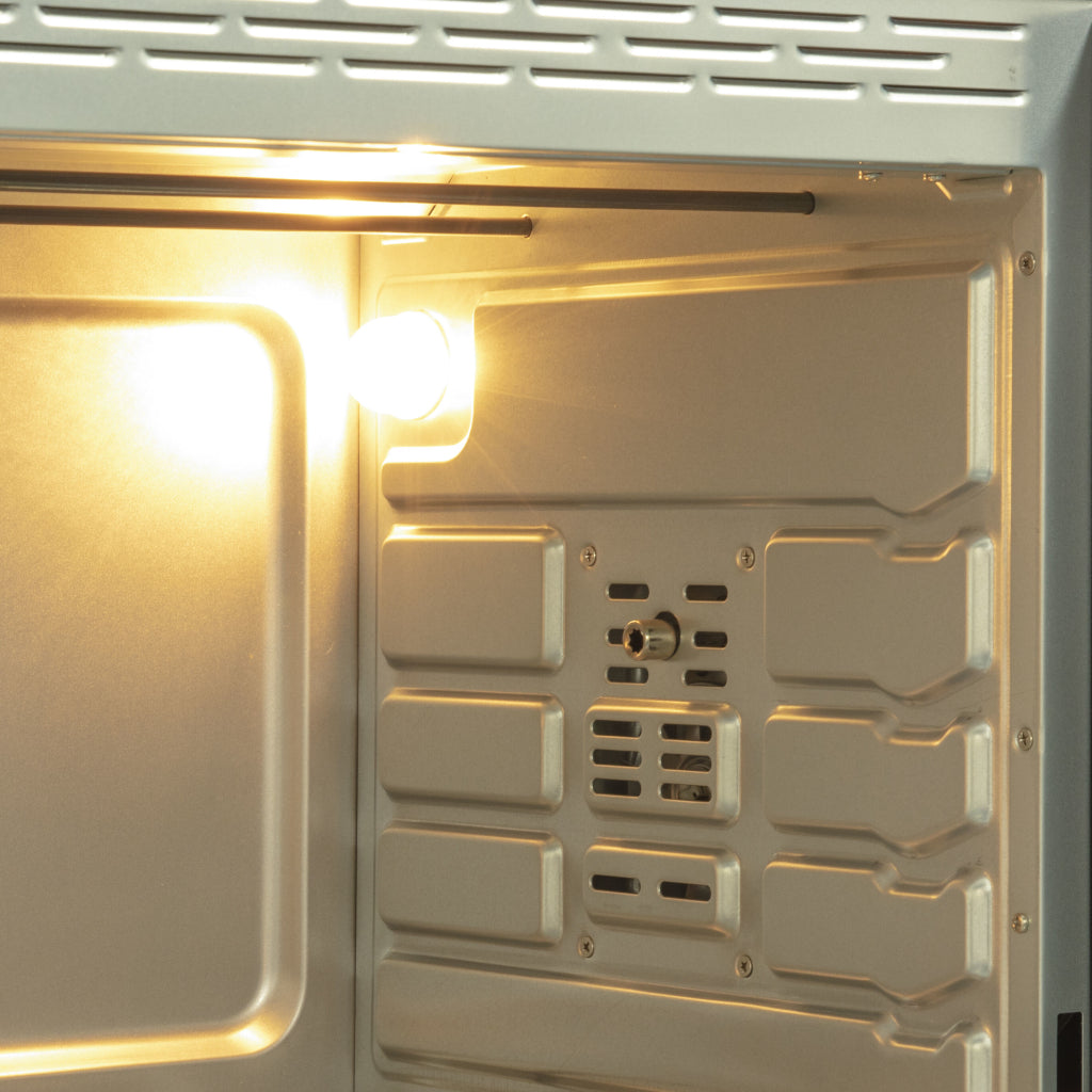 Inventum ov607b freestanding oven 60l 2000w black silver