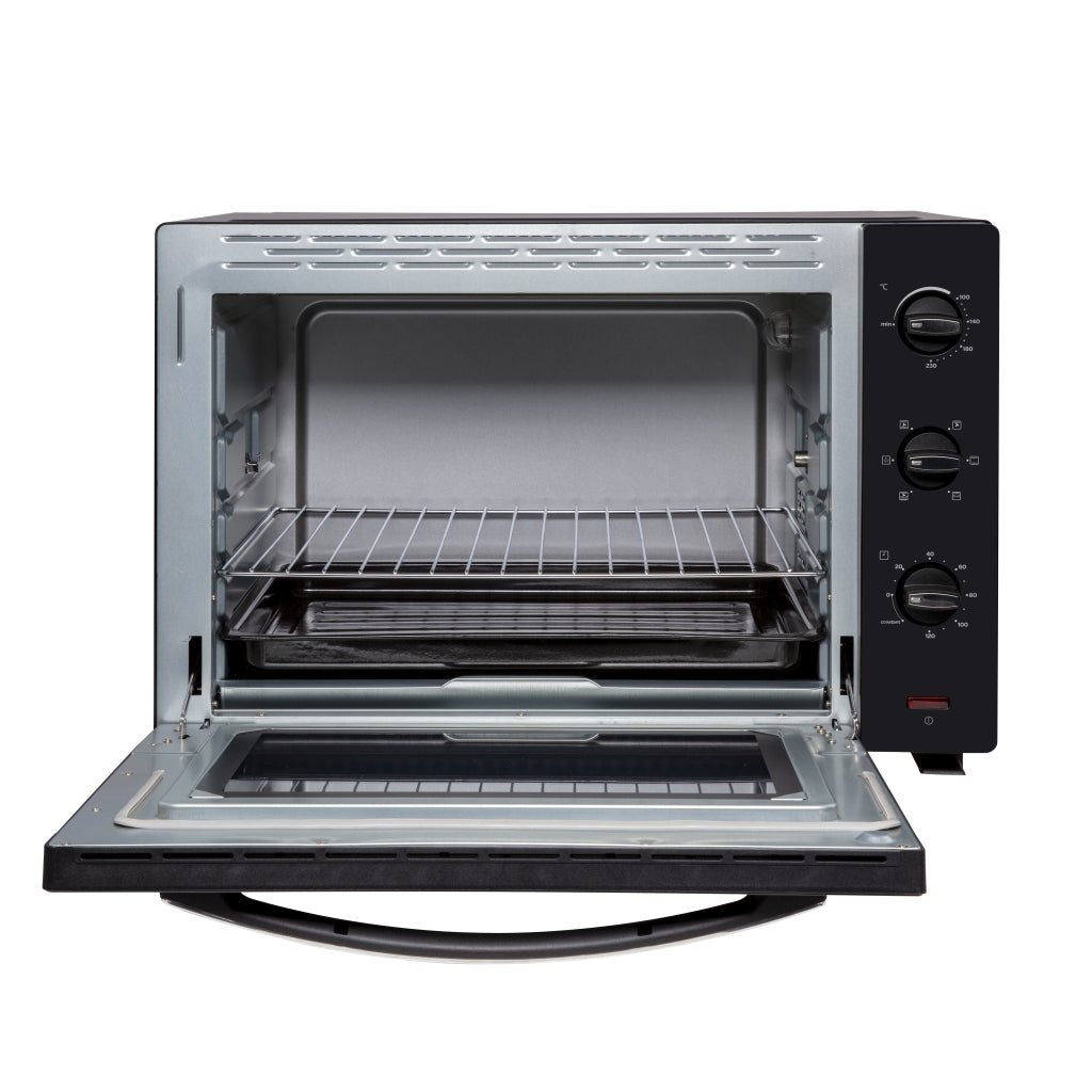Inventum ov607b freestanding oven 60l 2000w black silver