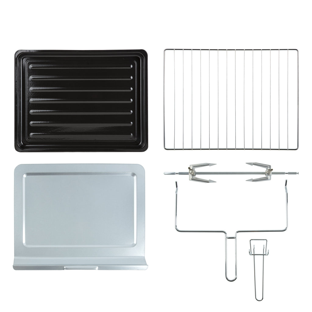 Inventum ov607b freestanding oven 60l 2000w black silver