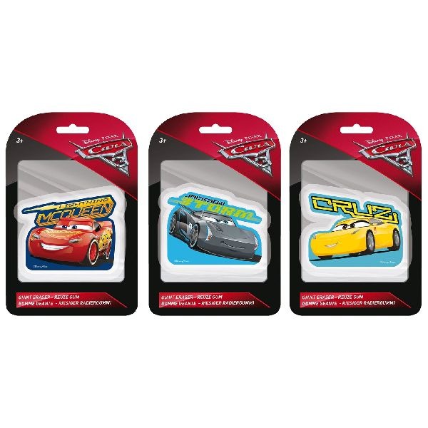 Gomma da cancellare gigante Disney Cars 3