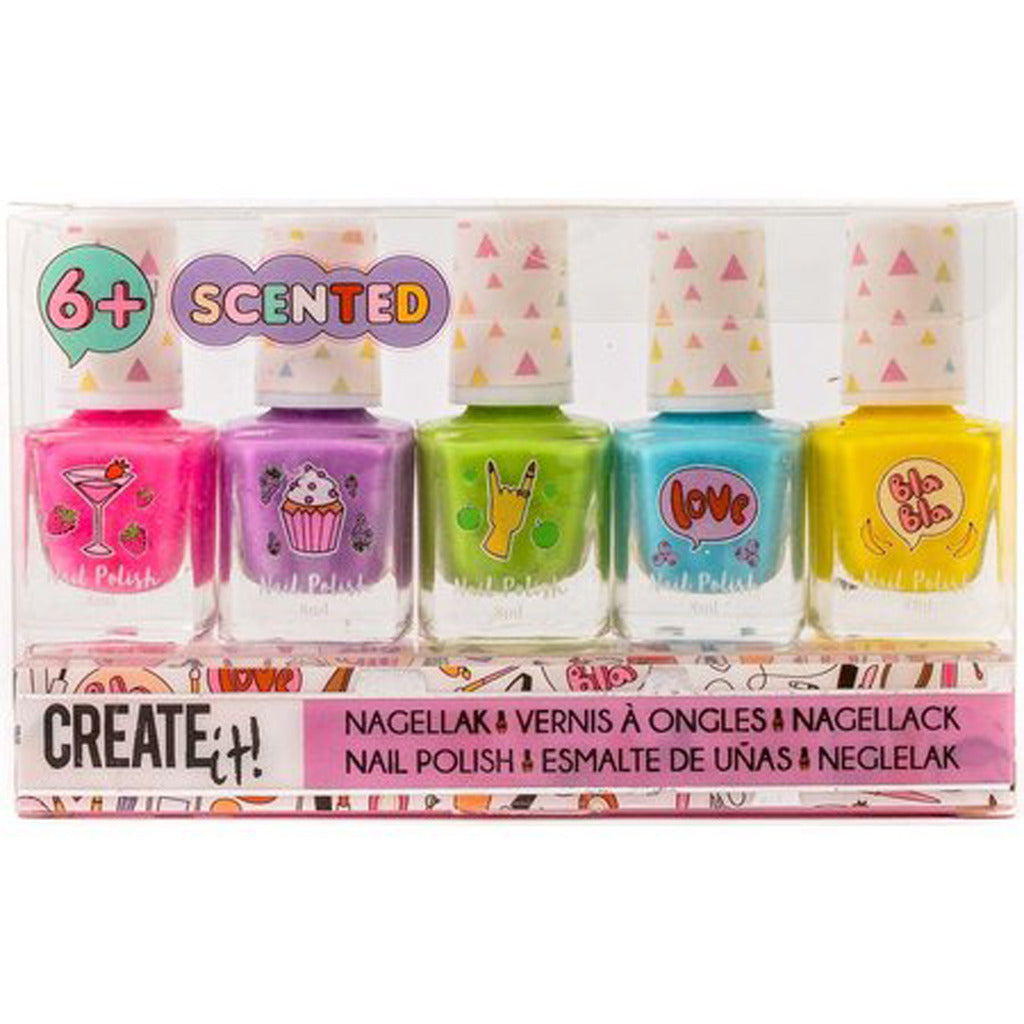 Create it! scented nail polish 5 colors