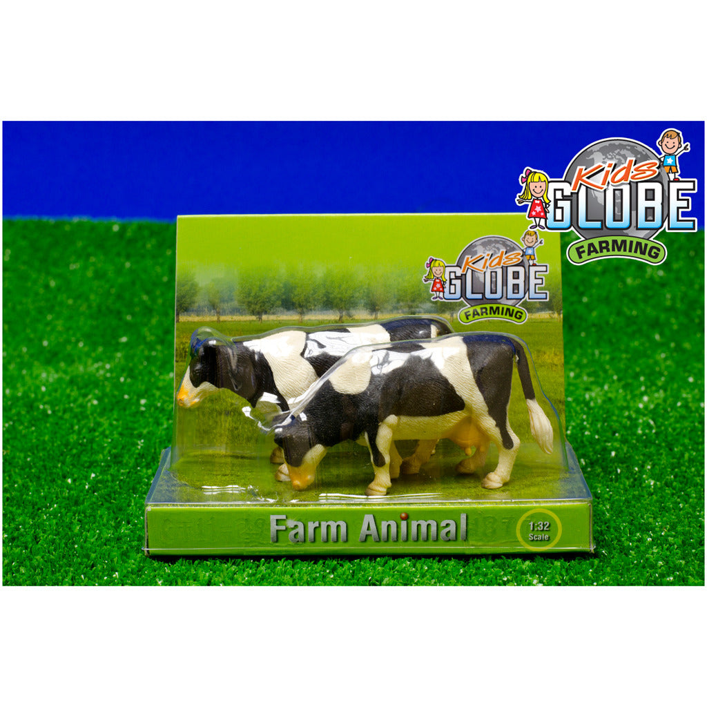 Kids Globe Globe Cow Black blanc debout 1:32, 2e