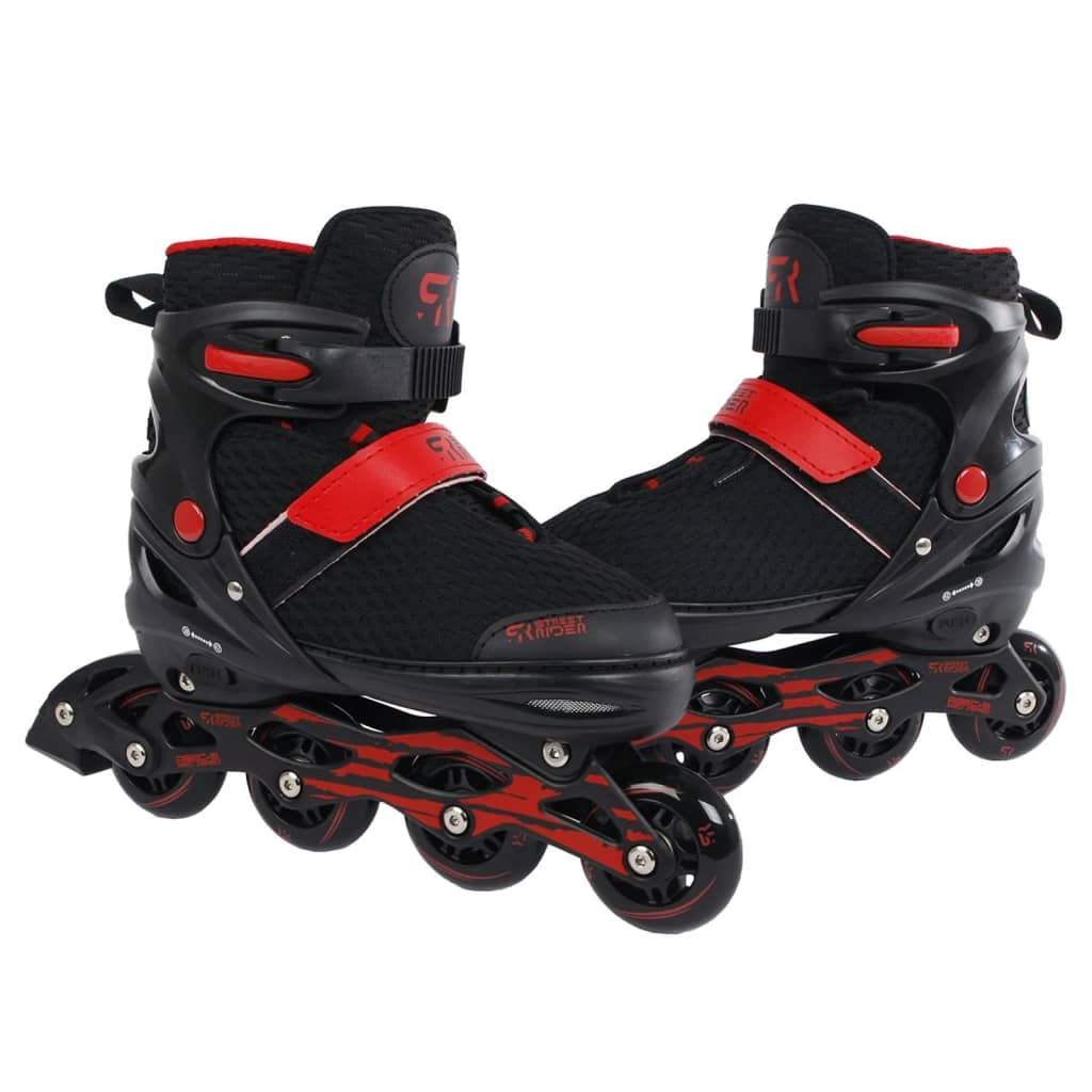 Street jinete street ciclista enlineskates tamaño ajustable 28-32 negro