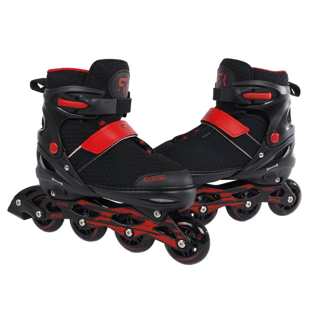 Street jinete street stread inlineskates tamaño ajustable 38-42 negro