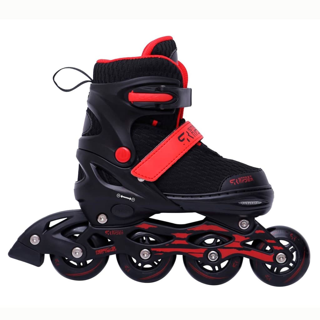 Street jinete street stread inlineskates tamaño ajustable 38-42 negro