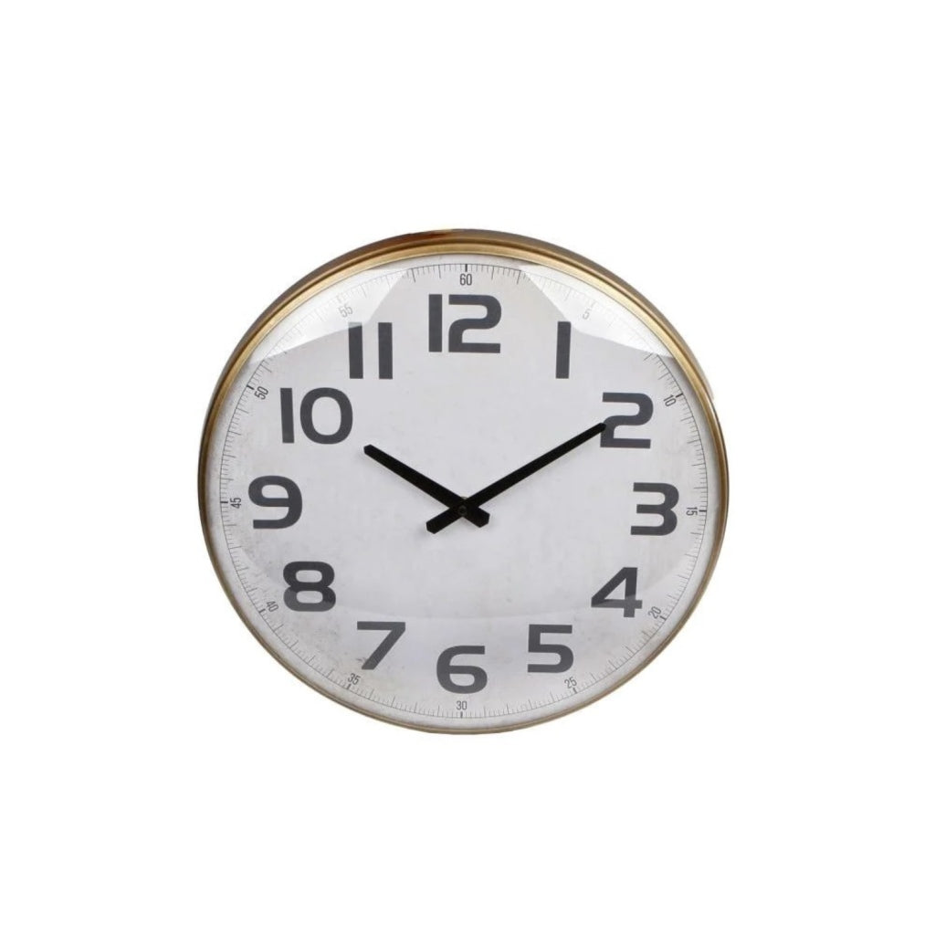 Other brands wall clock Dresden 43x6.5x43 cm brass metal