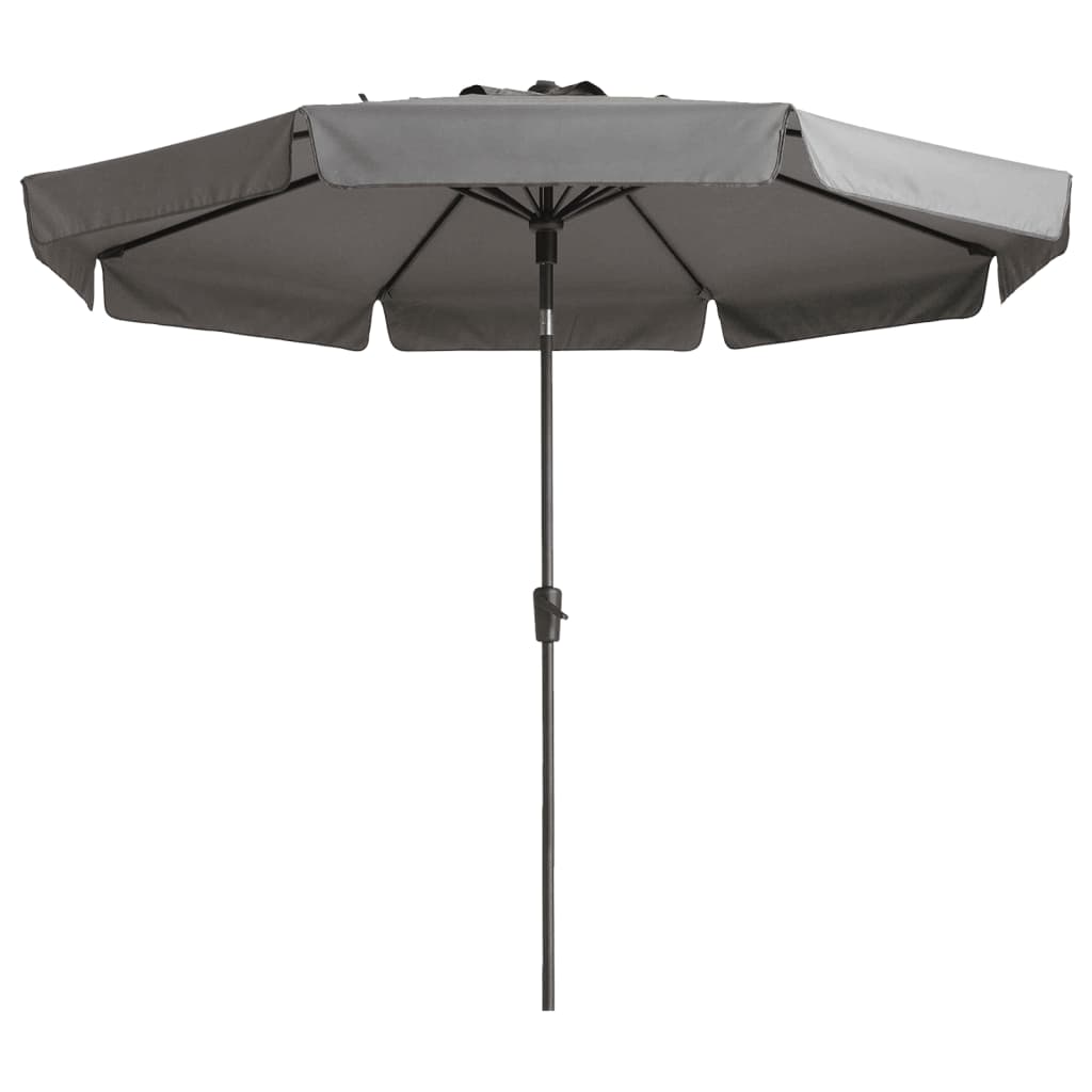 Madison Parasol Flores Luxury Round 300 cm lysegrå
