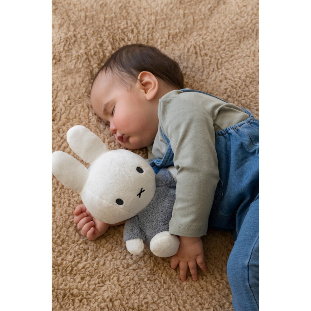 Miffy fluffy cuddly toy 25 cm blue