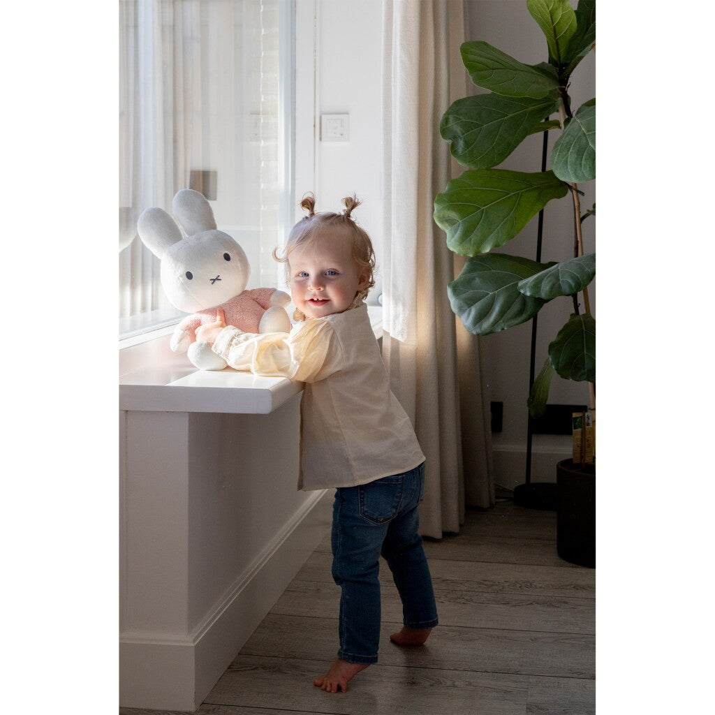 Miffy fluffy cuddly toy 35 cm pink