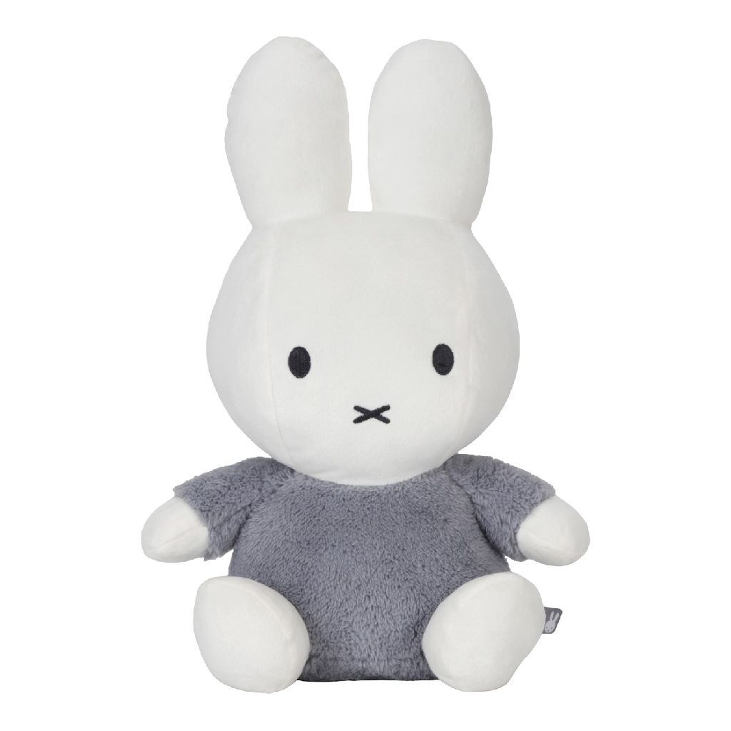Miffy fluffy cuddly toy 35 cm blue