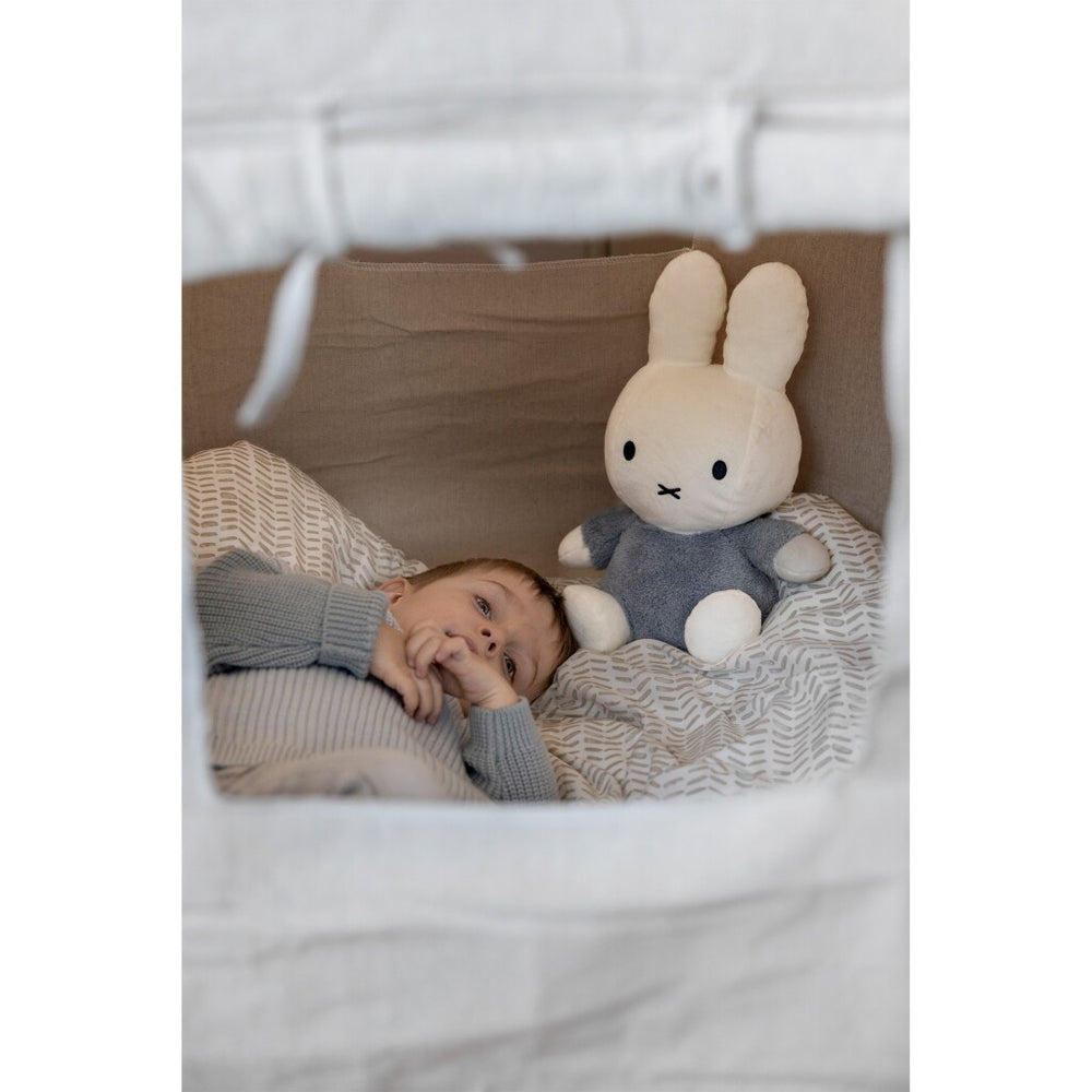 Miffy fluffy cuddly toy 35 cm blue