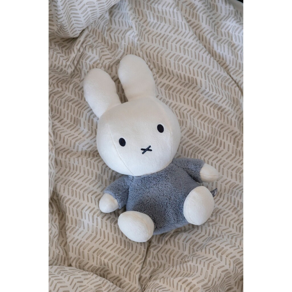 Miffy fluffy cuddly toy 35 cm blue