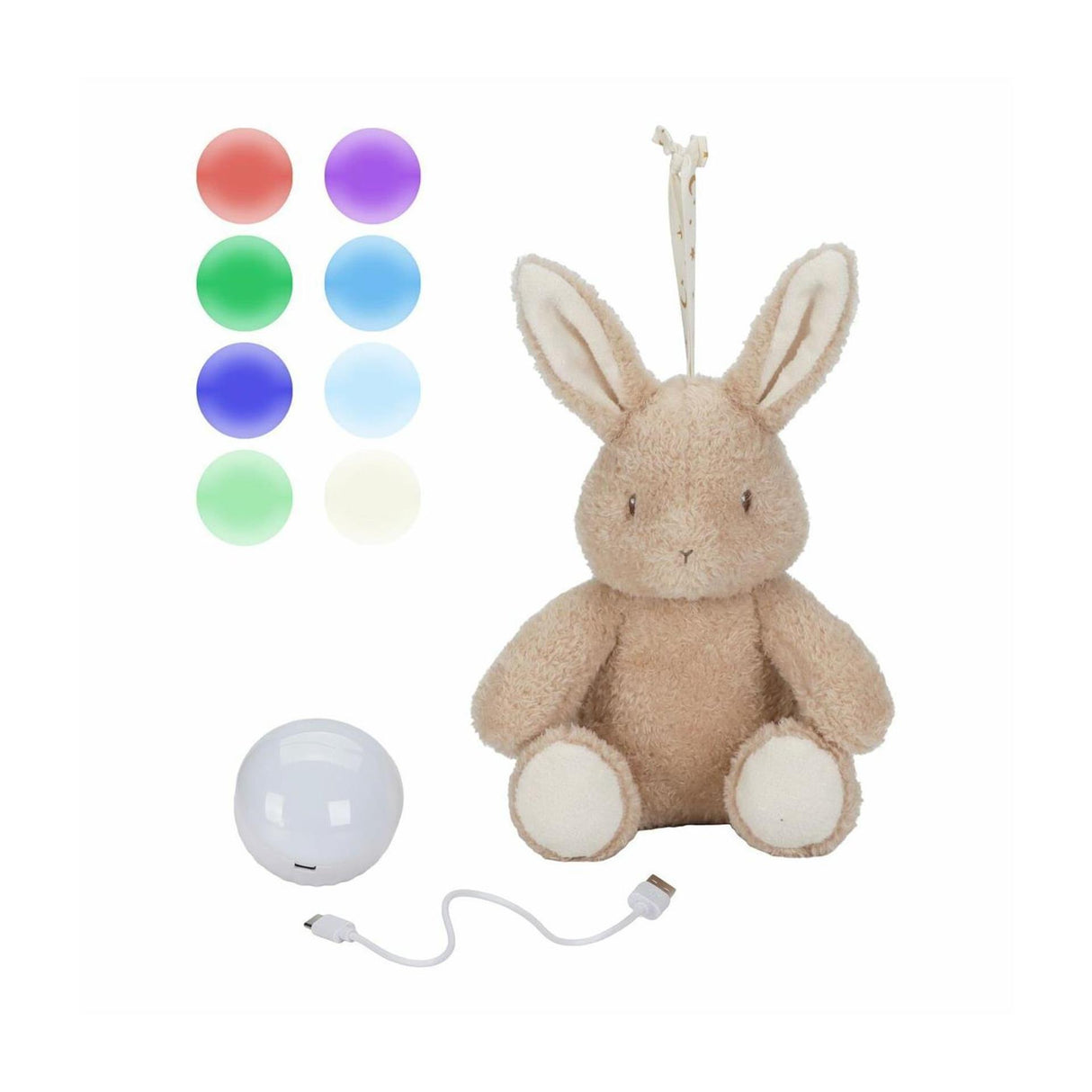 Little dutch knuffelkonijn licht geluid